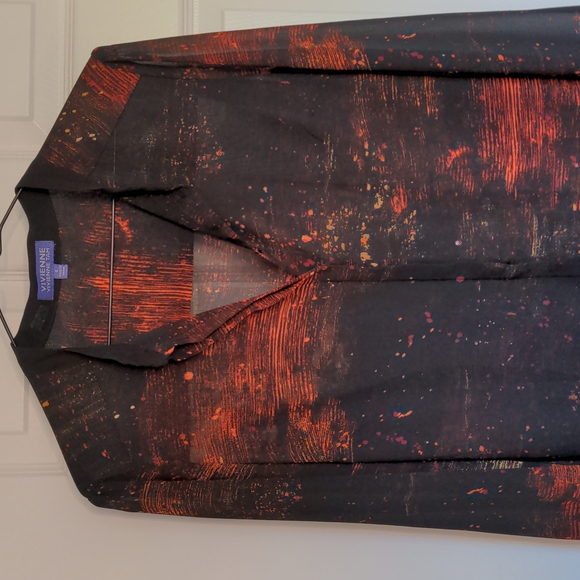 S-M Sheer Blouse Vivian Tam - Picture 4 of 12